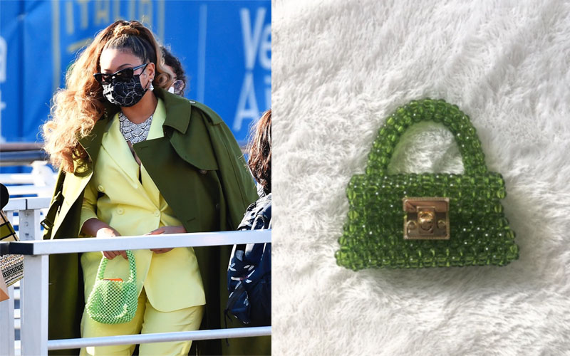 Kampanye Terbaru Balenciaga: Tas Warna Cerah Kim Kardashian Mencuri Perhatian! green-bag