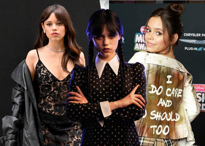 Choose Your Look Jenna Ortega Pemeran Utama Wednesday Addams