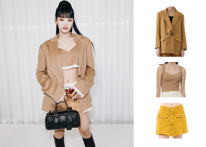 Inspirasi Outfit yang Simpel dan Elegan dari Selebritas Korea di Paris Fashion Week Fall/Winter 2023 3-13