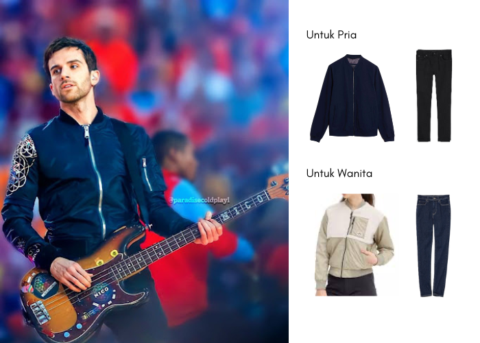 Rekomendasi Outfit ke Konser Untuk Pria dan Wanita yang Terinspirasi dari Style Para Personel Coldplay. Para FOMO Wajib Lihat. 2-15